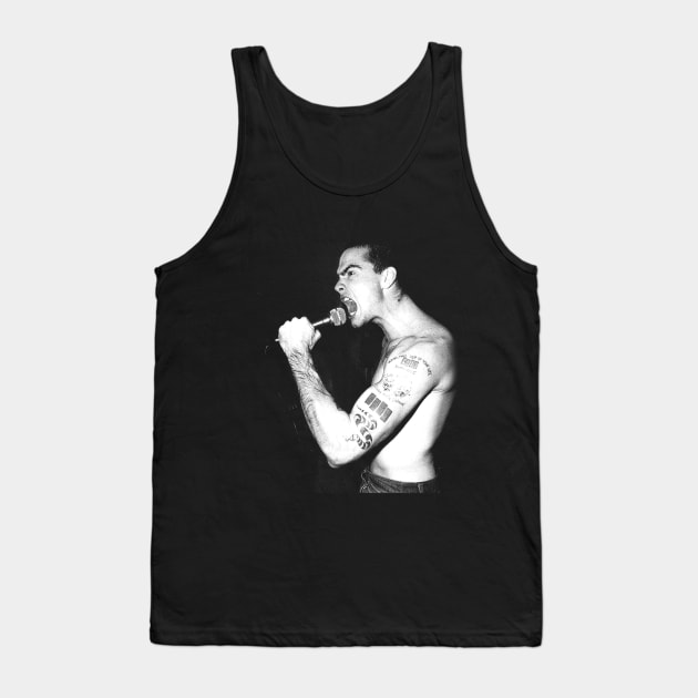 Henry Rollins punk Tank Top by partikelir.clr